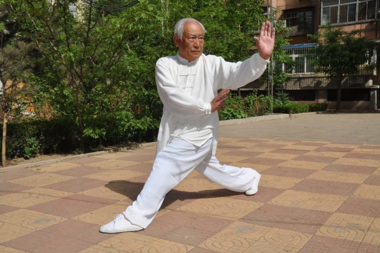 Photo d'un pratiquant de Bagua Zhang